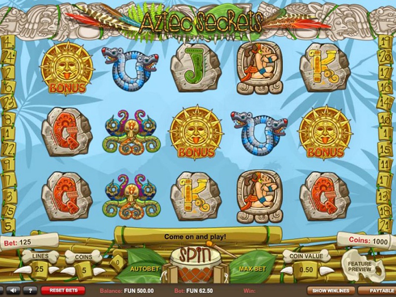 An Incredible Win On Aztec Secret Slot Machine! - Lucky Risk Game!