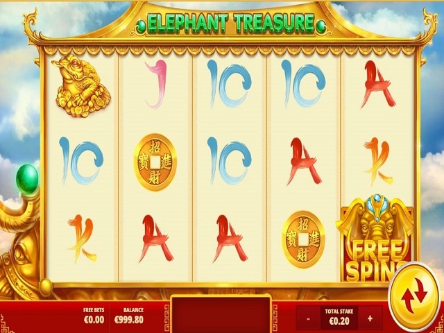 Elephant Treasure Slot Machine