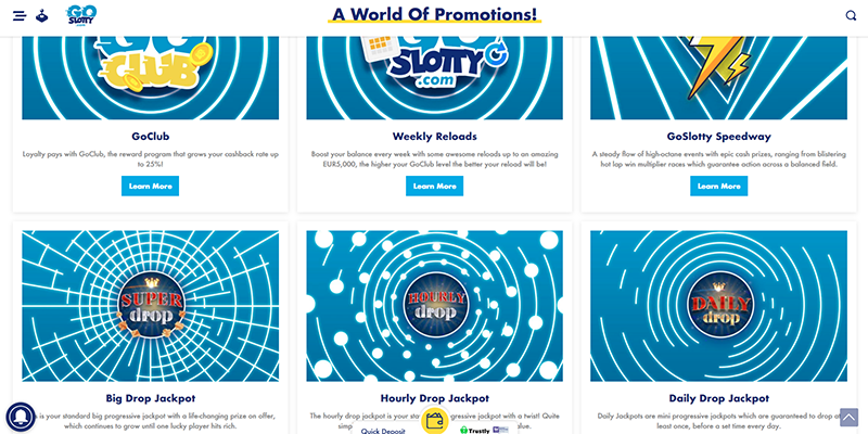 GoSlotty Casino Promotions