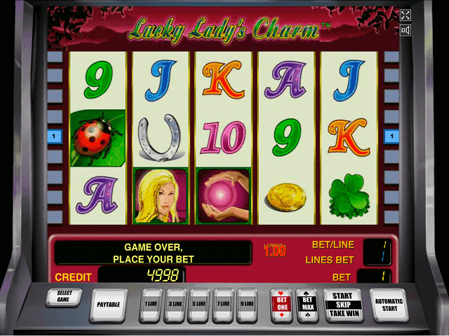 Lady Lucky Charm Slot Machine