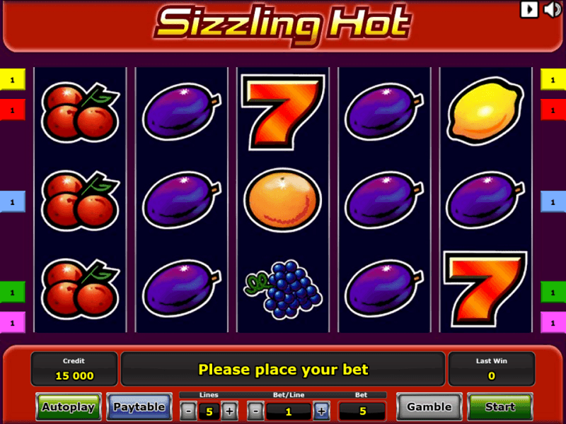 Sizzling Hot Free Slot Game